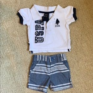 Polo 3-6 Month outfit